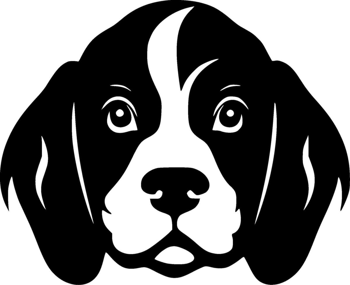 Puppy - Minimalist and Flat Logo - illustration vector