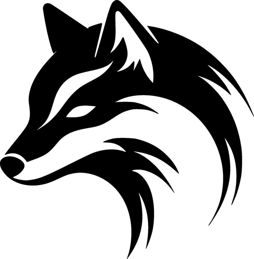 Fox - High Quality Logo - illustration ideal for T-shirt graphic vector