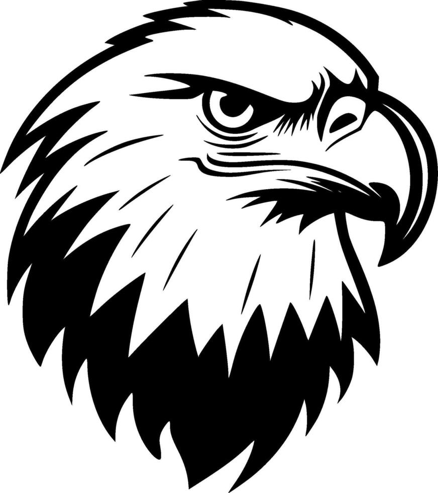 Eagle - Minimalist and Flat Logo - illustration vector