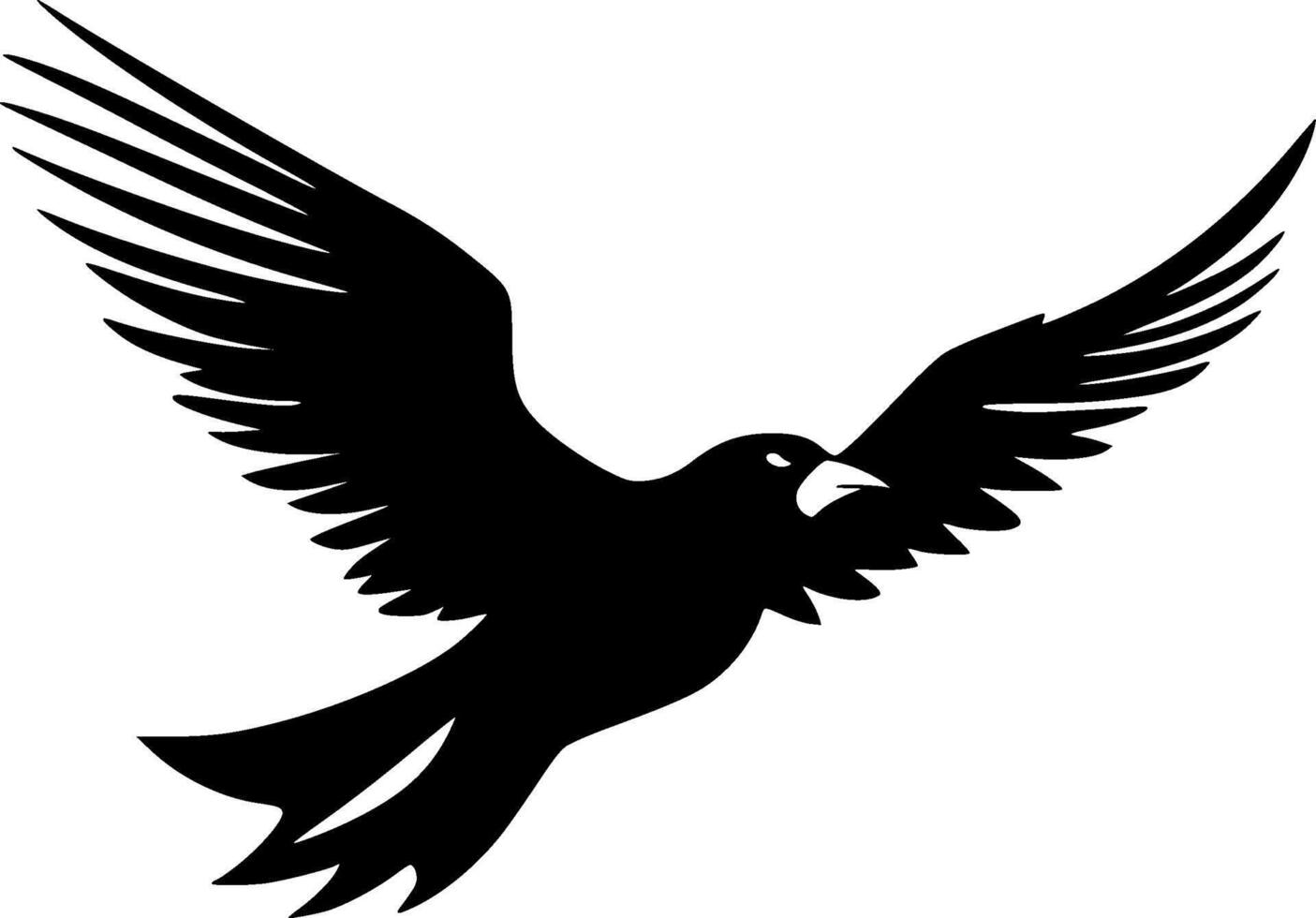 Petrel, Minimalist and Simple Silhouette - illustration vector