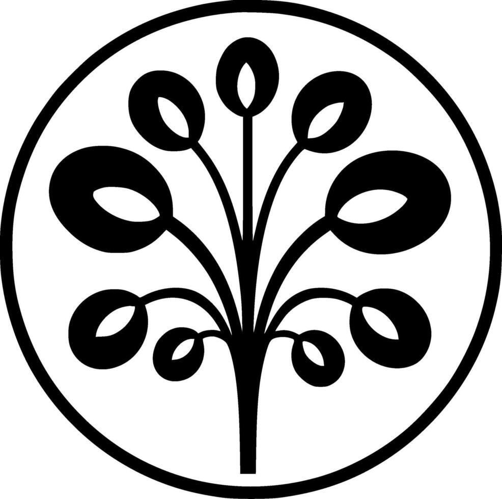 Flower - High Quality Logo - illustration ideal for T-shirt graphic vector