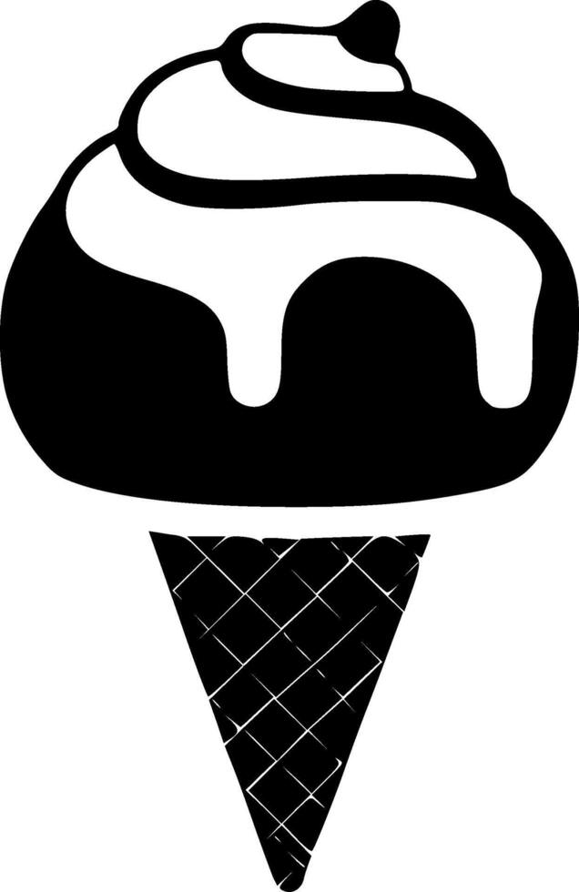 Ice Cream - High Quality Logo - illustration ideal for T-shirt graphic vector