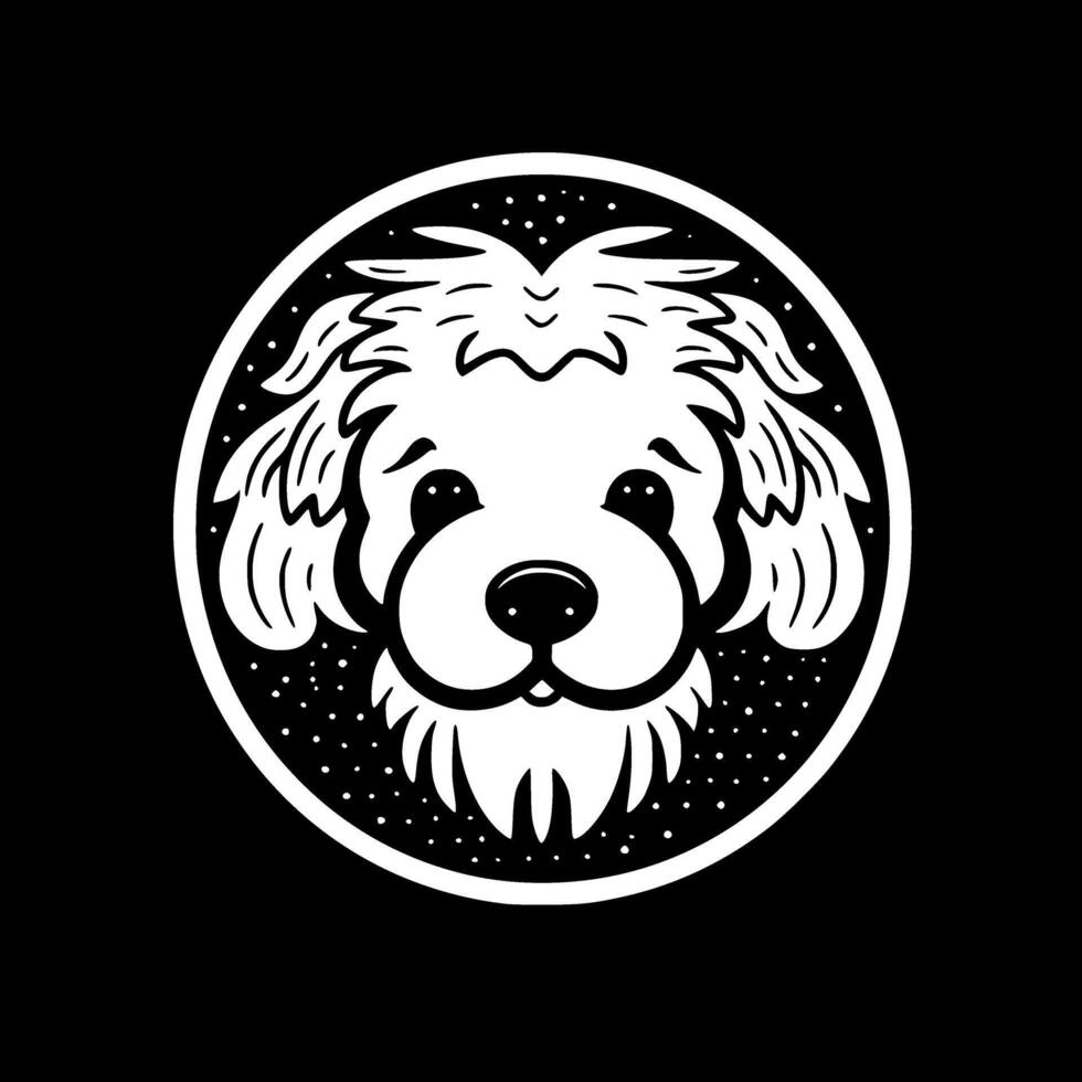 Bichon Frise - High Quality Logo - illustration ideal for T-shirt graphic vector