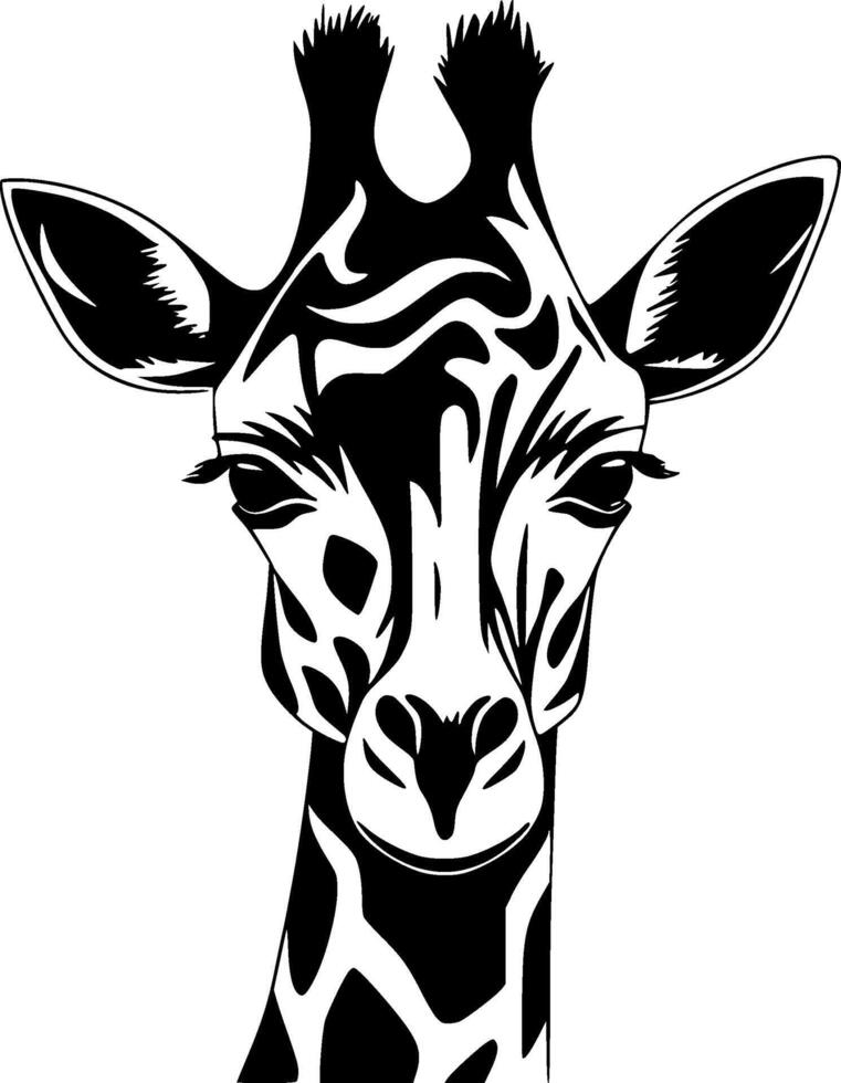 Giraffe - High Quality Logo - illustration ideal for T-shirt graphic vector