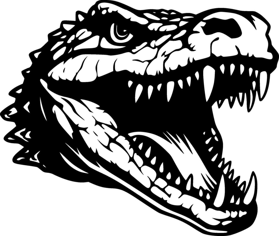 Crocodile - High Quality Logo - illustration ideal for T-shirt graphic vector