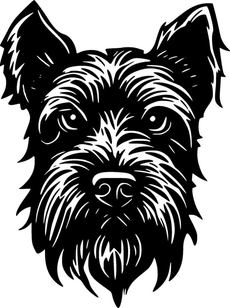 Scottish Terrier - High Quality Logo - illustration ideal for T-shirt graphic vector
