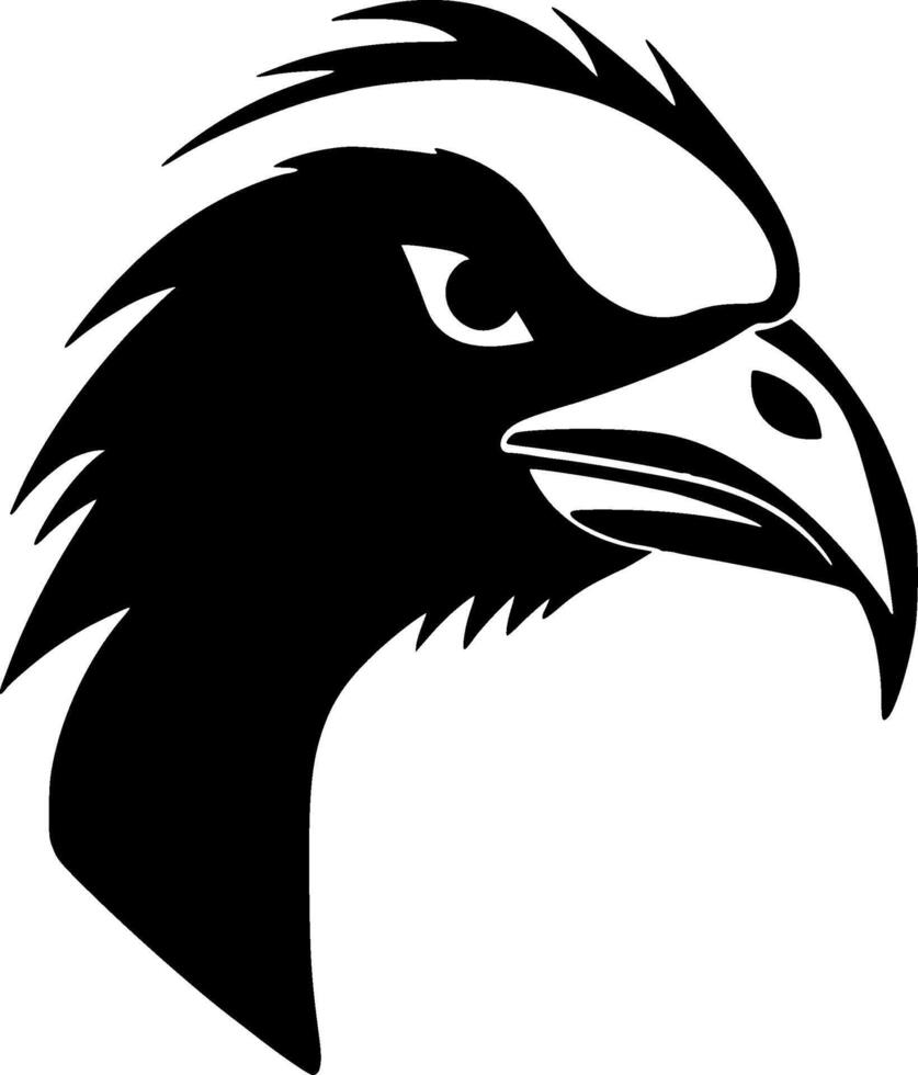 Vulture, Minimalist and Simple Silhouette - illustration vector