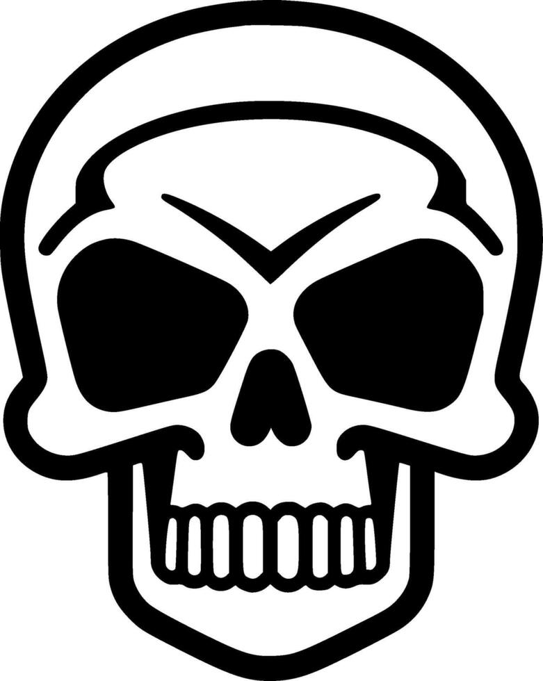 Skull - High Quality Logo - illustration ideal for T-shirt graphic vector
