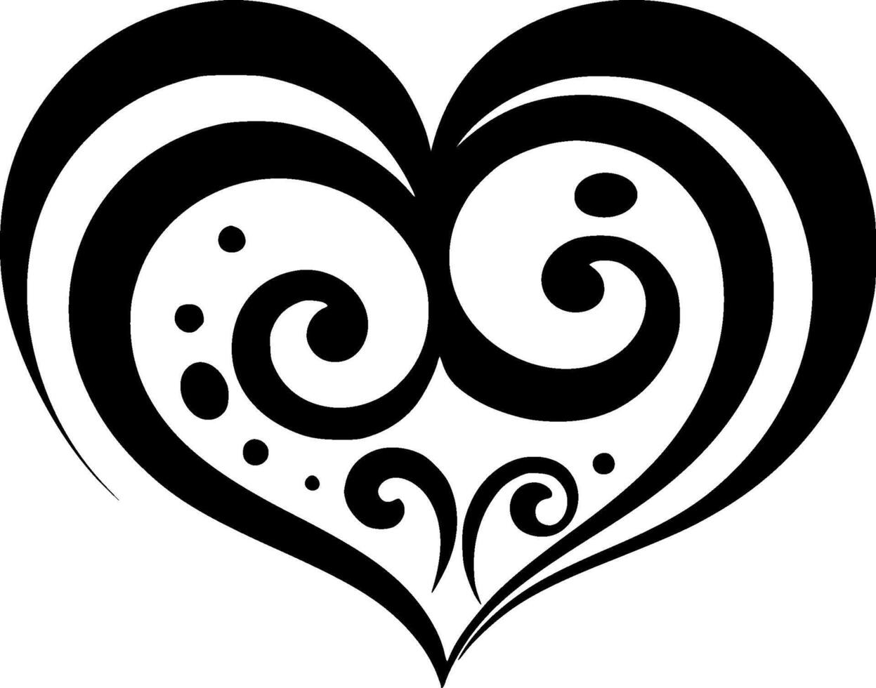 Heart - High Quality Logo - illustration ideal for T-shirt graphic vector