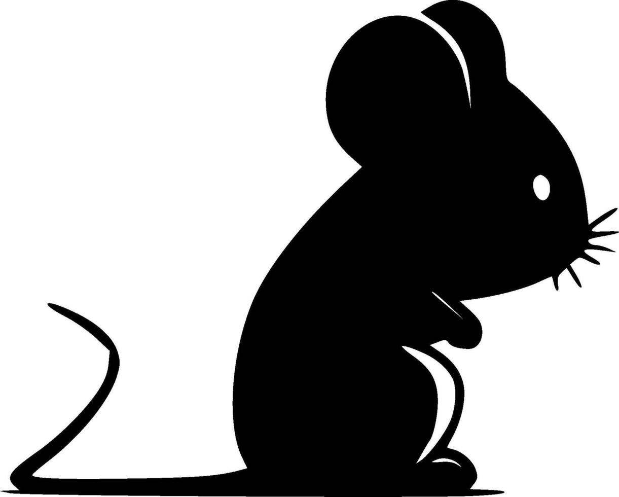 Mouse - High Quality Logo - illustration ideal for T-shirt graphic vector