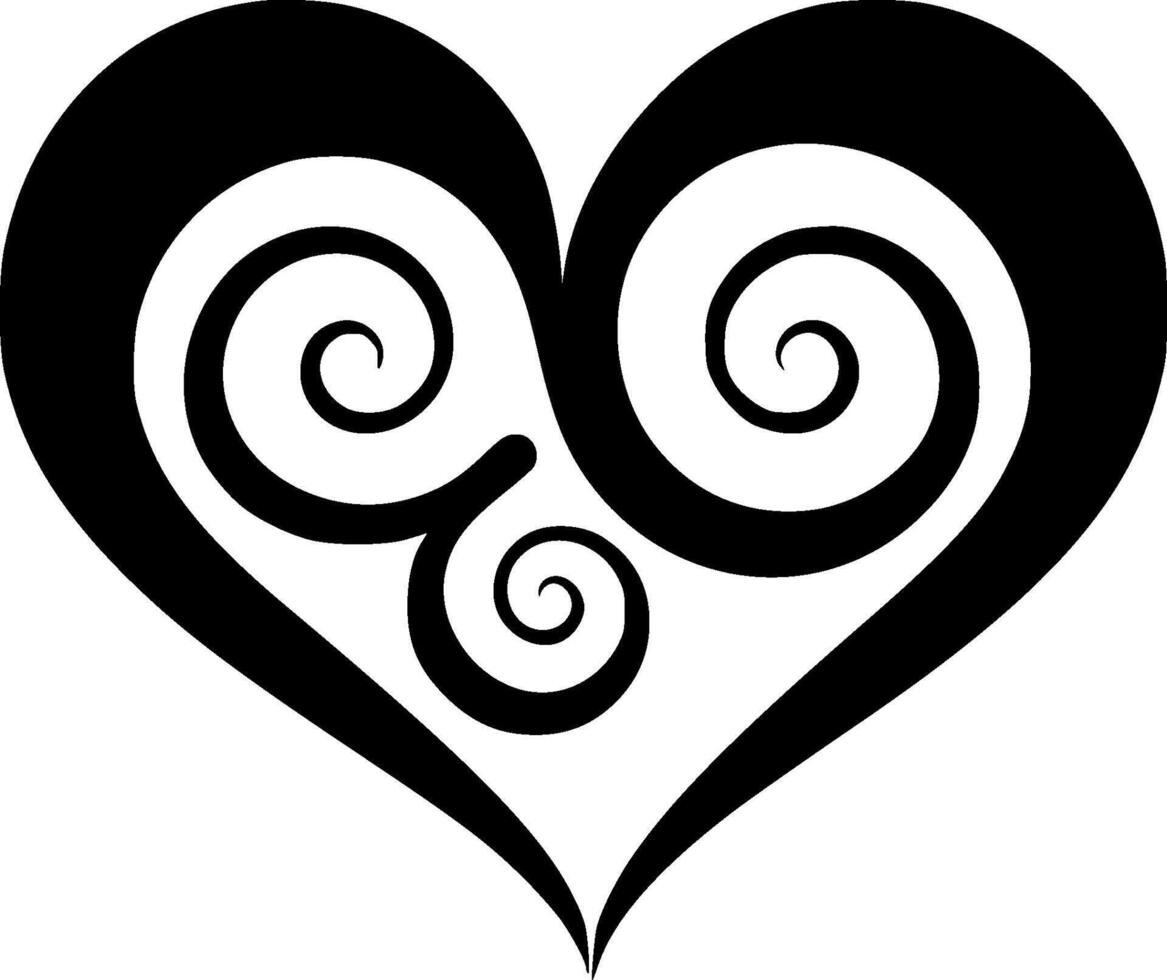 Heart - High Quality Logo - illustration ideal for T-shirt graphic vector