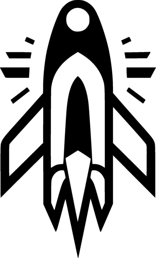 Rocket - High Quality Logo - illustration ideal for T-shirt graphic vector
