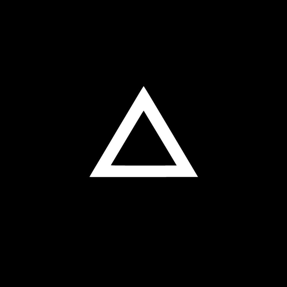 Triangle - High Quality Logo - illustration ideal for T-shirt graphic vector