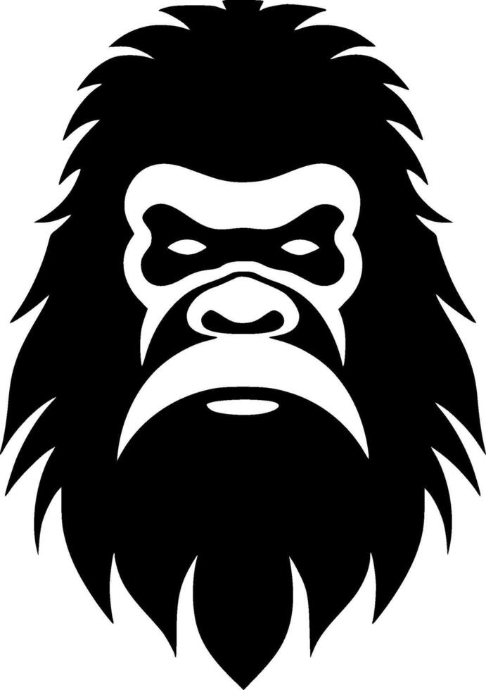 Bigfoot - Minimalist and Flat Logo - illustration vector
