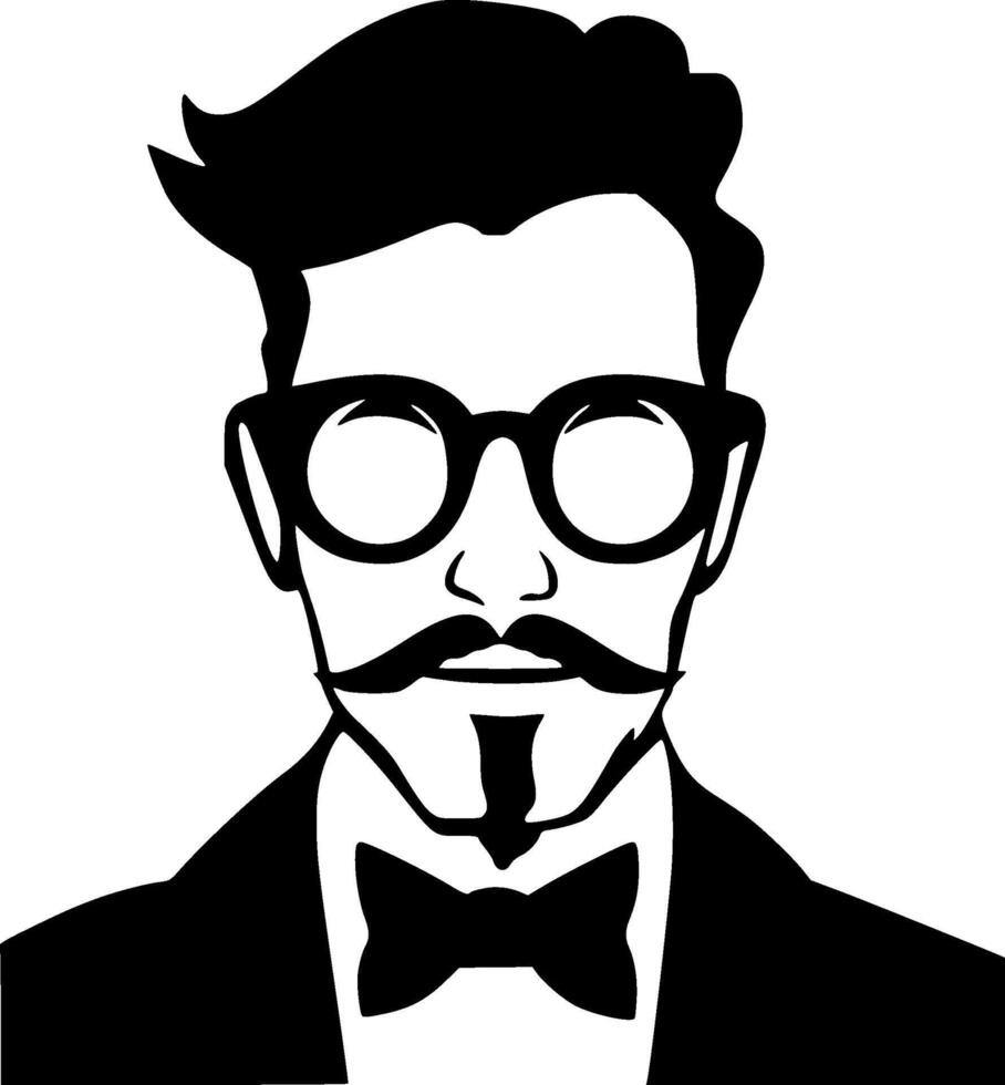 Teacher - Minimalist and Flat Logo - illustration vector