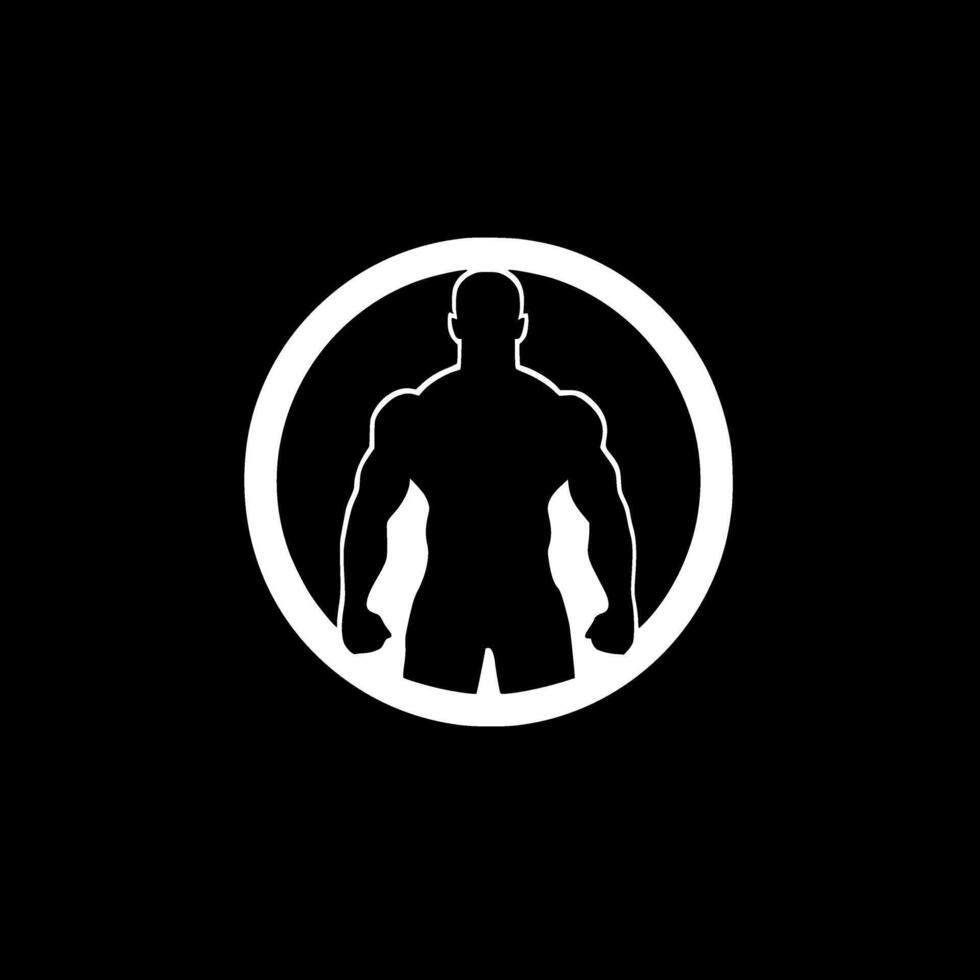Gym - Minimalist and Flat Logo - illustration vector