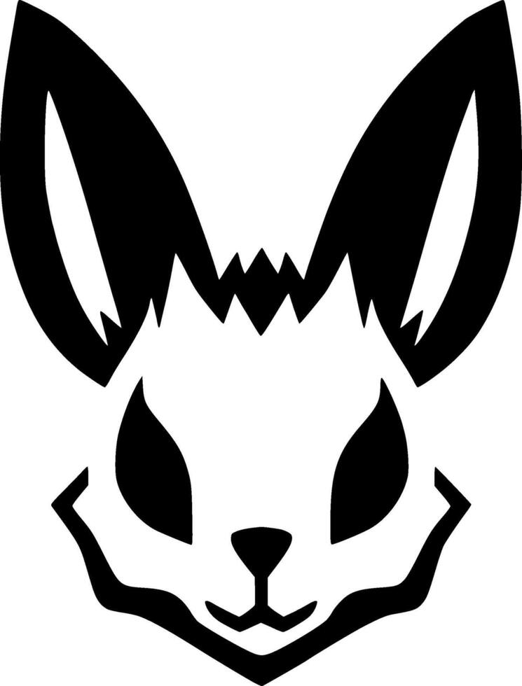 Panda - Black and White Isolated Icon - illustration vector