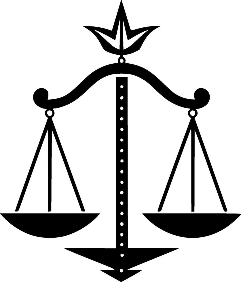 Justice - High Quality Logo - illustration ideal for T-shirt graphic vector