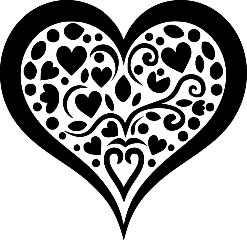 Heart - High Quality Logo - illustration ideal for T-shirt graphic vector