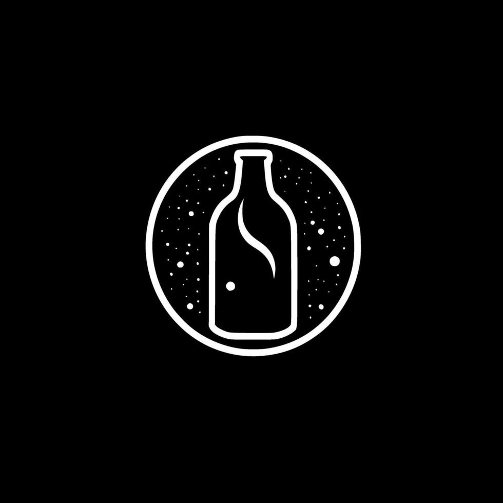Bottle - High Quality Logo - illustration ideal for T-shirt graphic vector