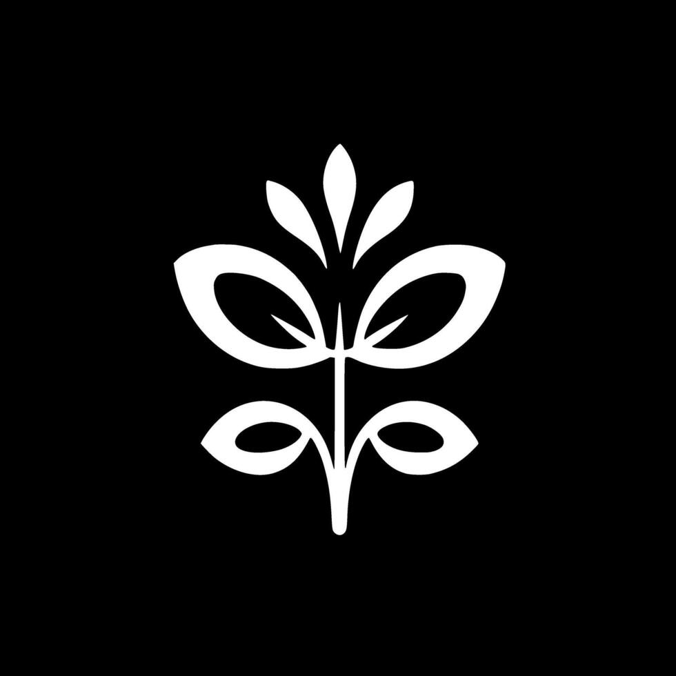 Flower - Minimalist and Flat Logo - illustration vector