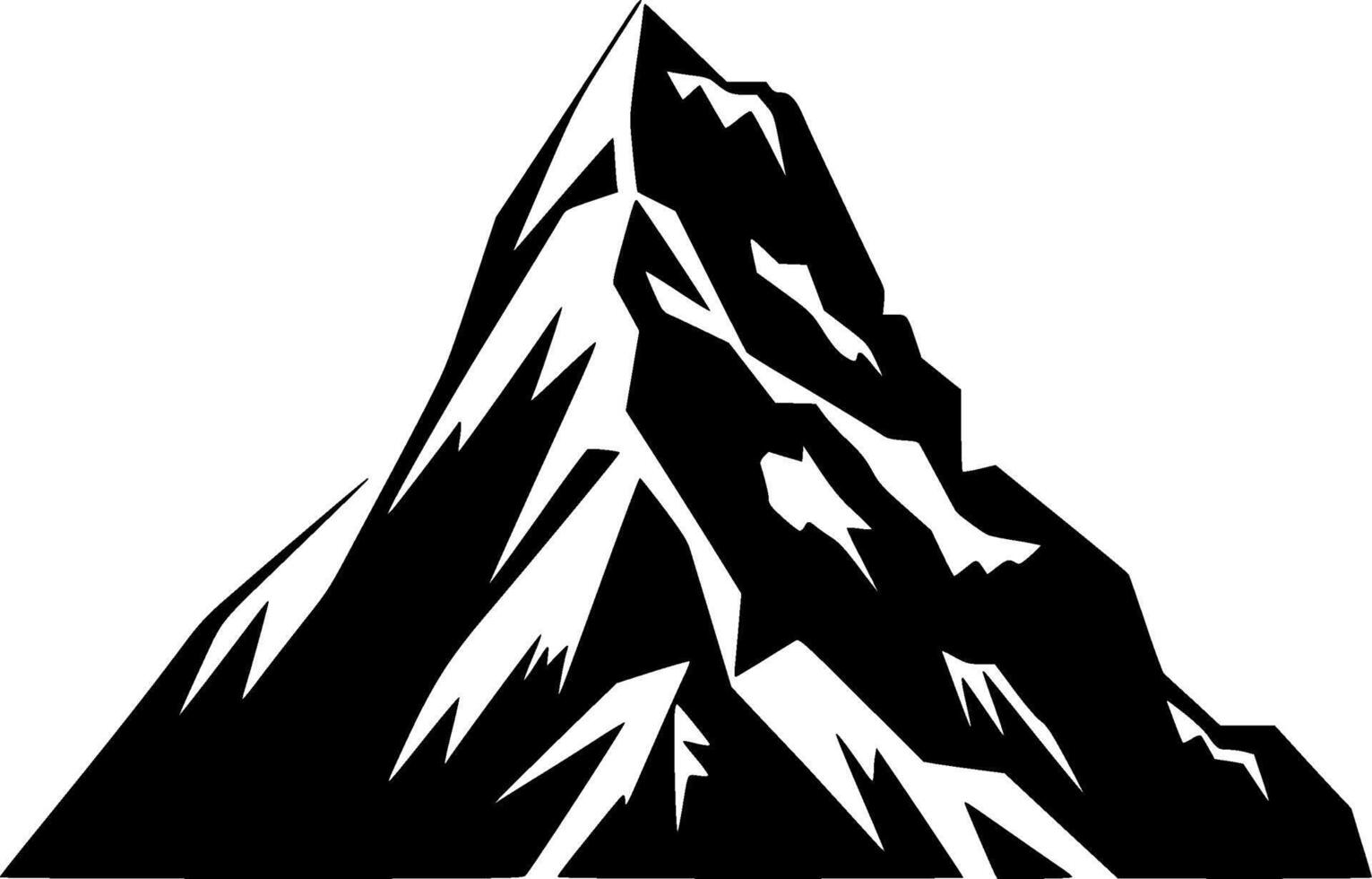 Mountain - Minimalist and Flat Logo - illustration vector
