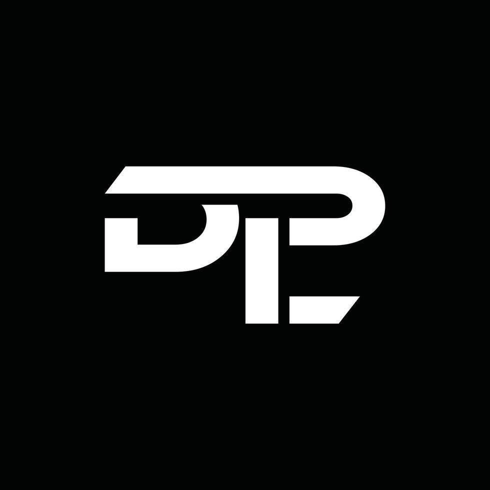 Initial DPL Geometric Monogram Business Creative Modern Logo vector