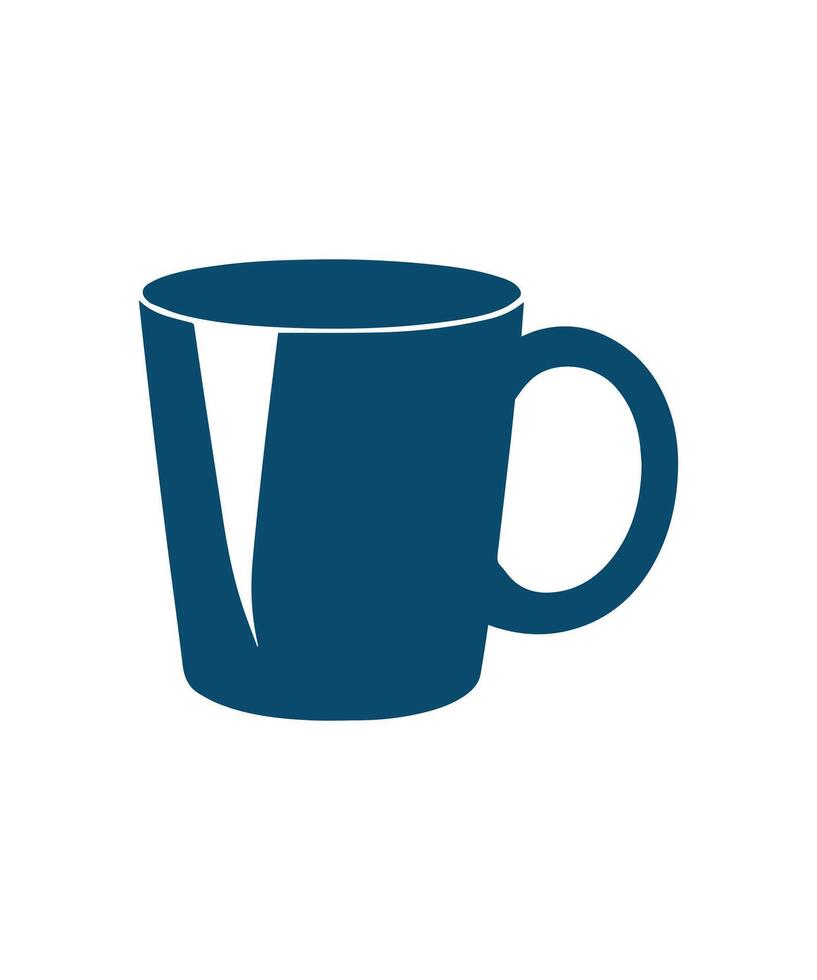 Coffe Mug Silhouette vector