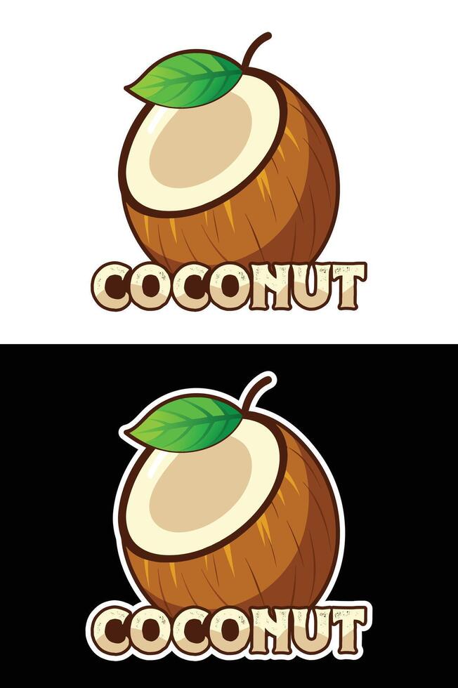 Colourful Fruits Illustration with Names. vector