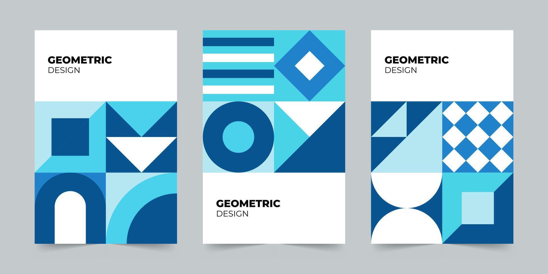 Abstract minimalist cover template. Modern colorful geometric pattern concept. illustration vector