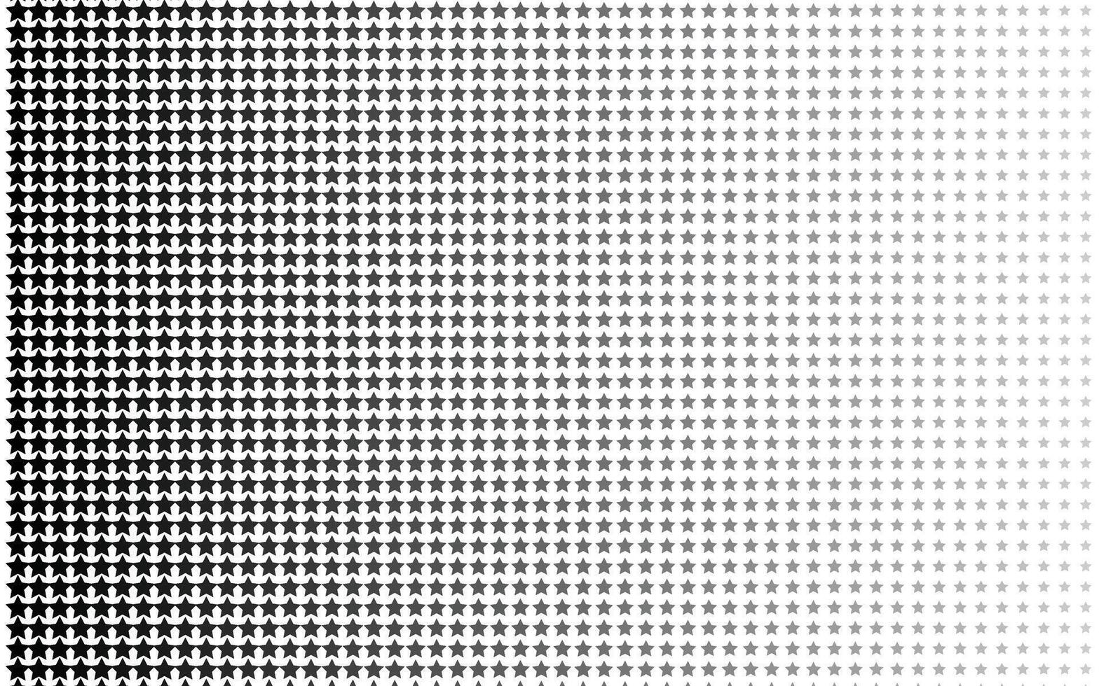 Abstract background with stars half tone vector