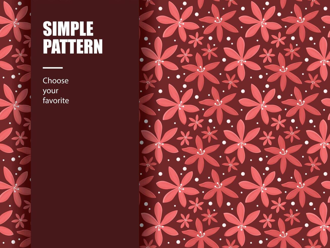 flower organic leaf floral green summer fabric tropical nature abstract pattern seamless fresh print vector