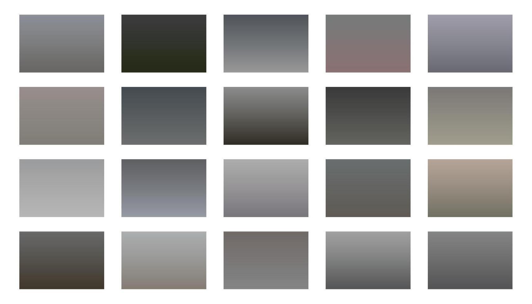 simple soft modern black and white dark gradient monochrome color background for wallpaper, template, cover, card, screen, texture, label, banner etc. dark night theme design. vector