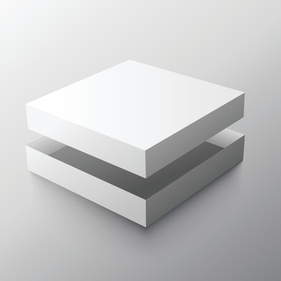 White cubes. Box. illustration. illustration of 3d cubes, Flying cubes, abstraction from three-dimensional figures, space with cubes, 3d objects vector