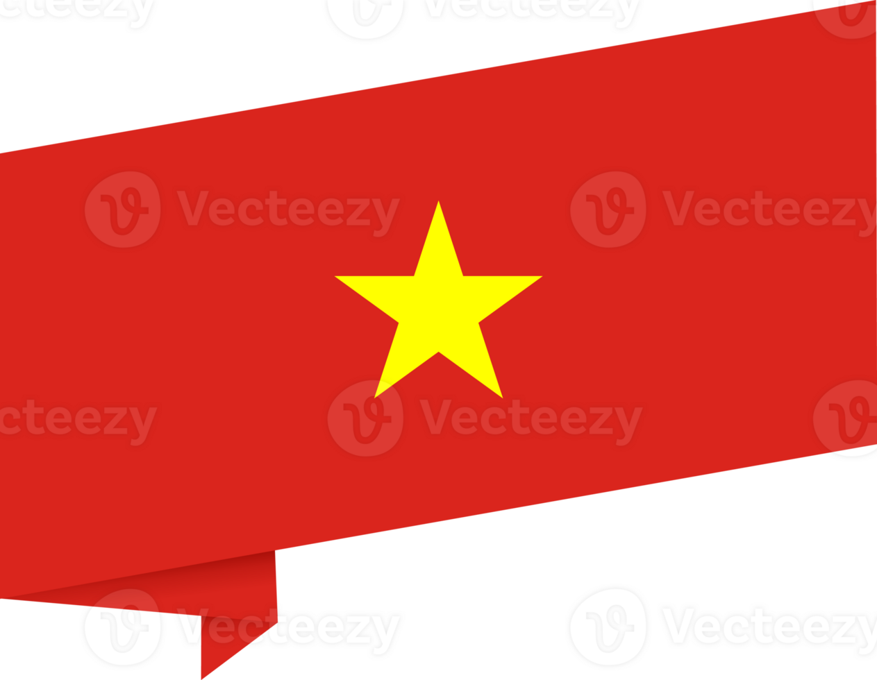Vietnam flag wave png