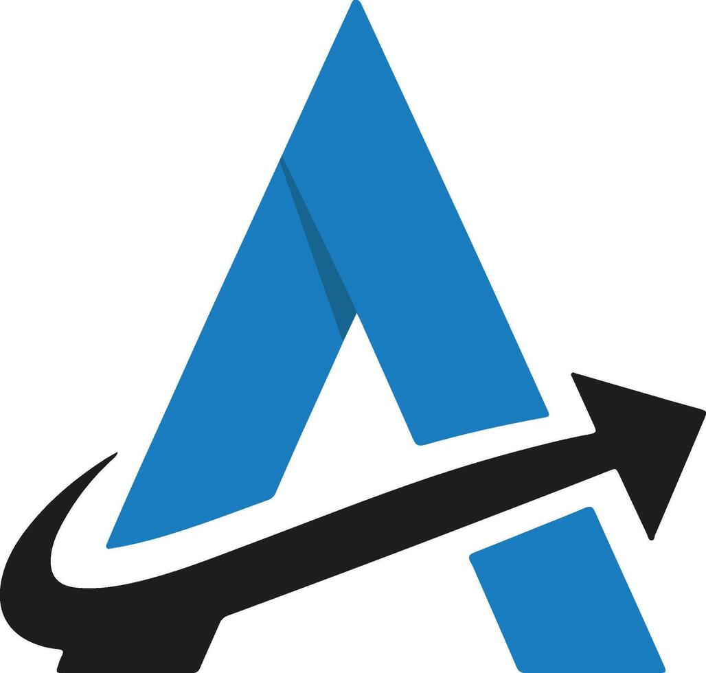 A Letter Logo for business and company vector