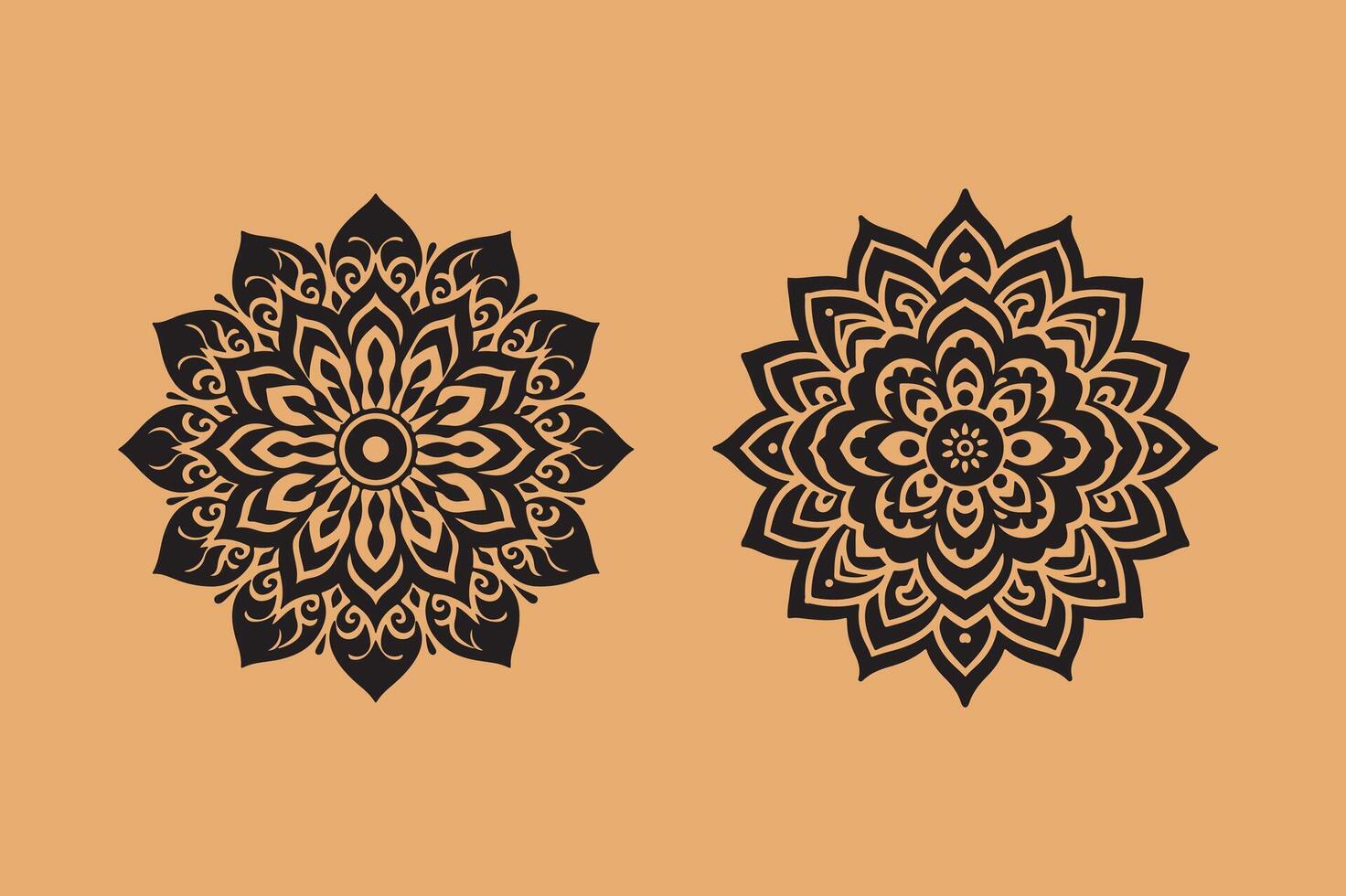 simple mandala design, mandala eps file. vector