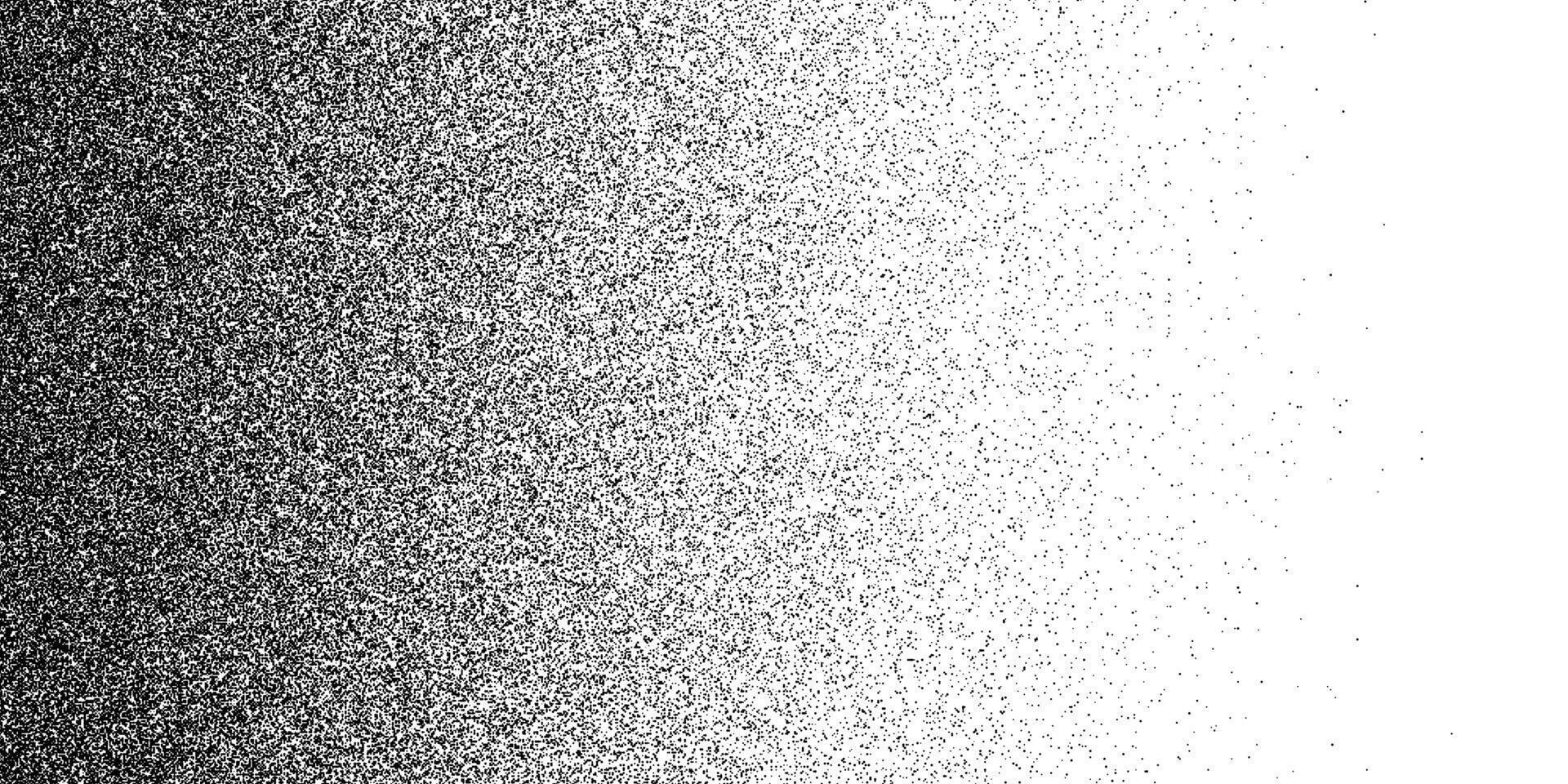 Gradient noise grain background with dots halftone vector