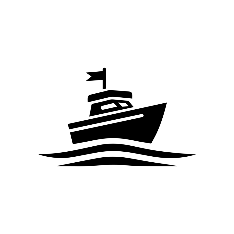 illustratie van bootpictogram png