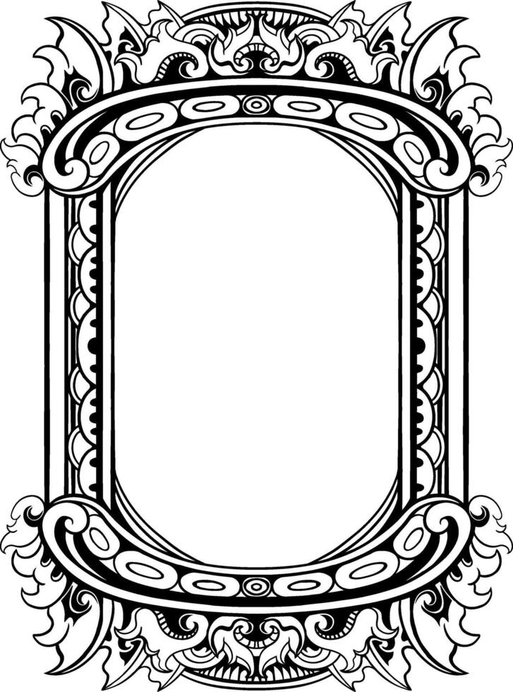 Ornament Border Decoration vector