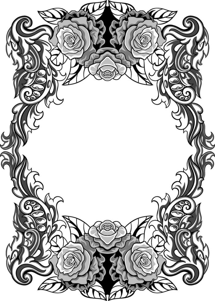 Ornament Border Decoration vector
