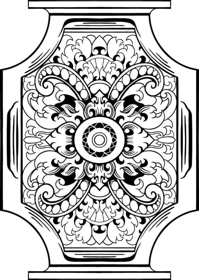 Ornament Border Decoration vector