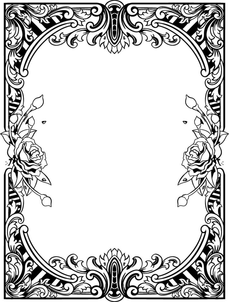 Ornament Border Decoration vector