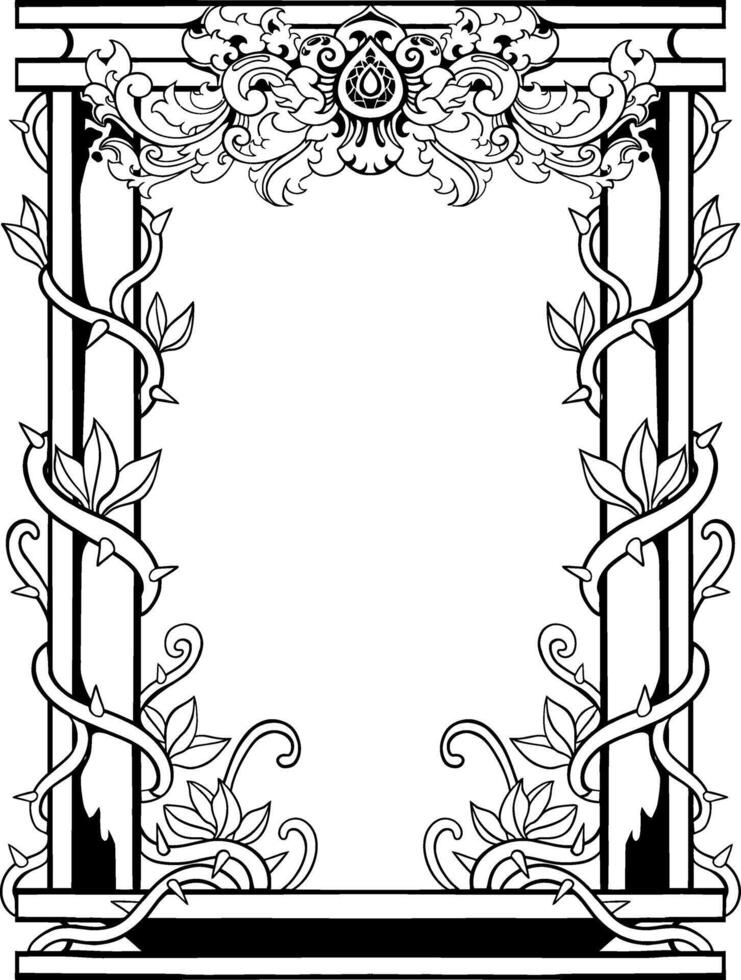 Ornament Border Decoration vector