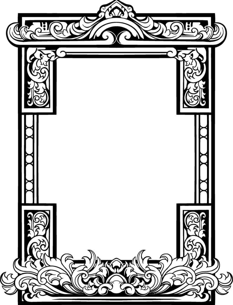 Ornament Border Decoration vector