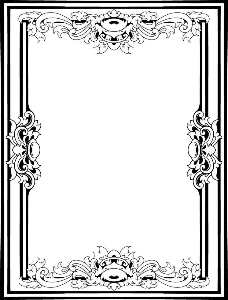 Ornament Border Decoration vector