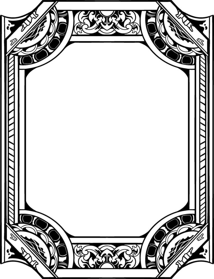 Ornament Border Decoration vector