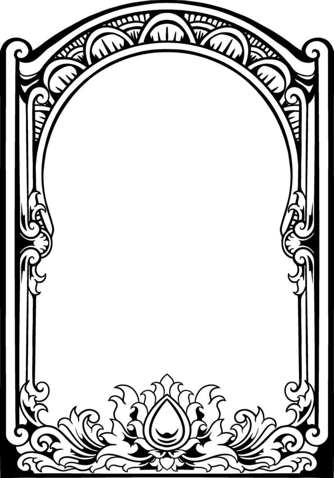 Ornament Border Decoration vector