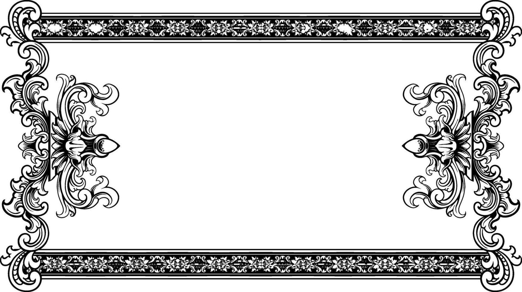 Ornament Border Decoration vector