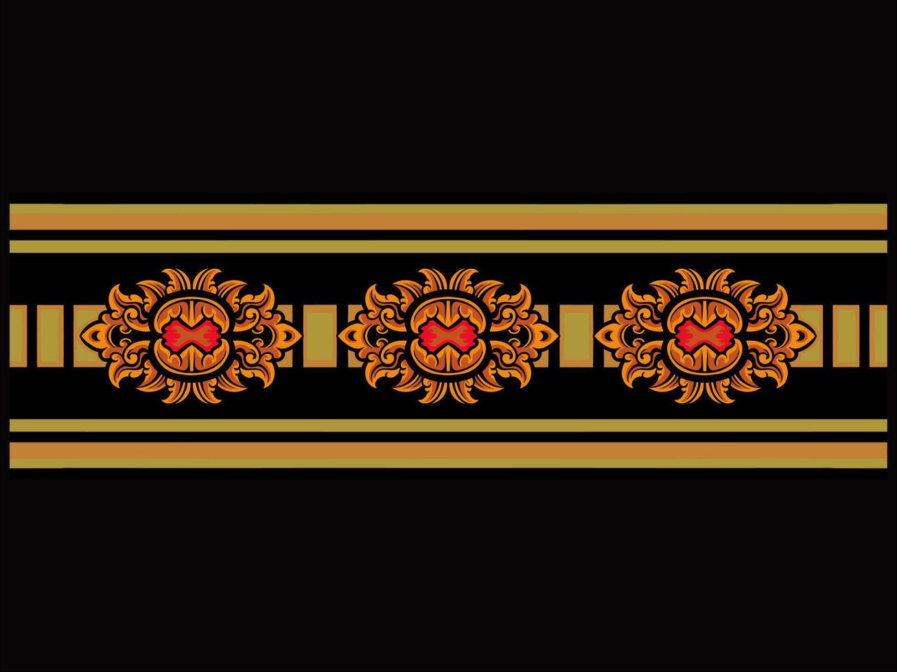 Luxury Frame Ornament Wedding Decoration vector